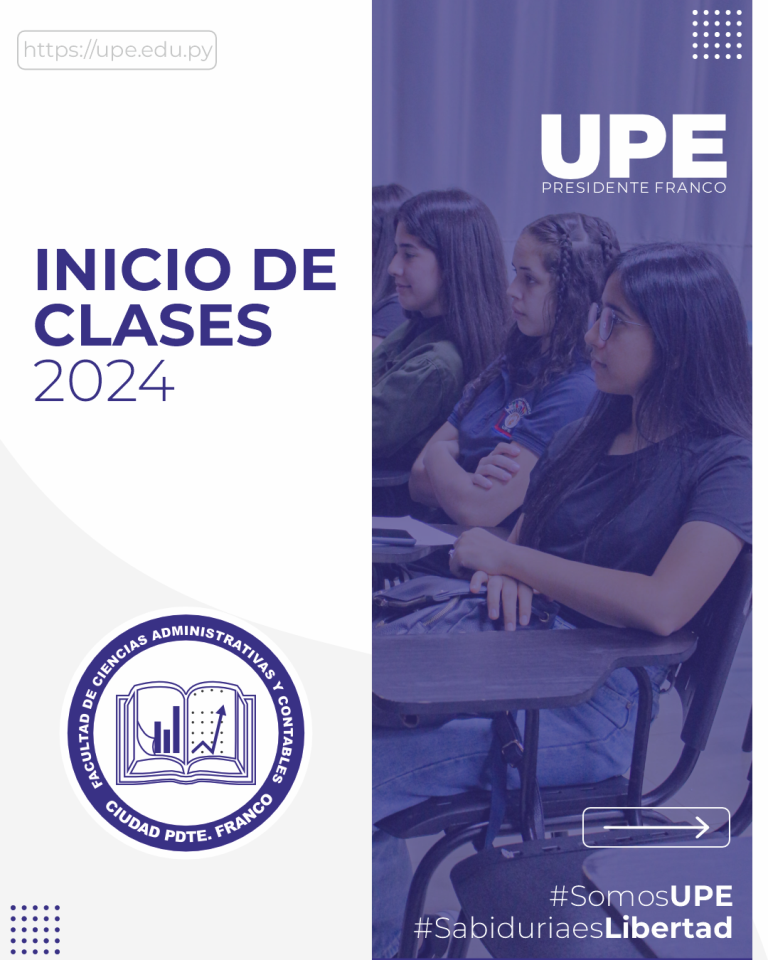 Inicio de clases Año Lectivo 2024: Facultad de Ciencias Administrativas y Contables 